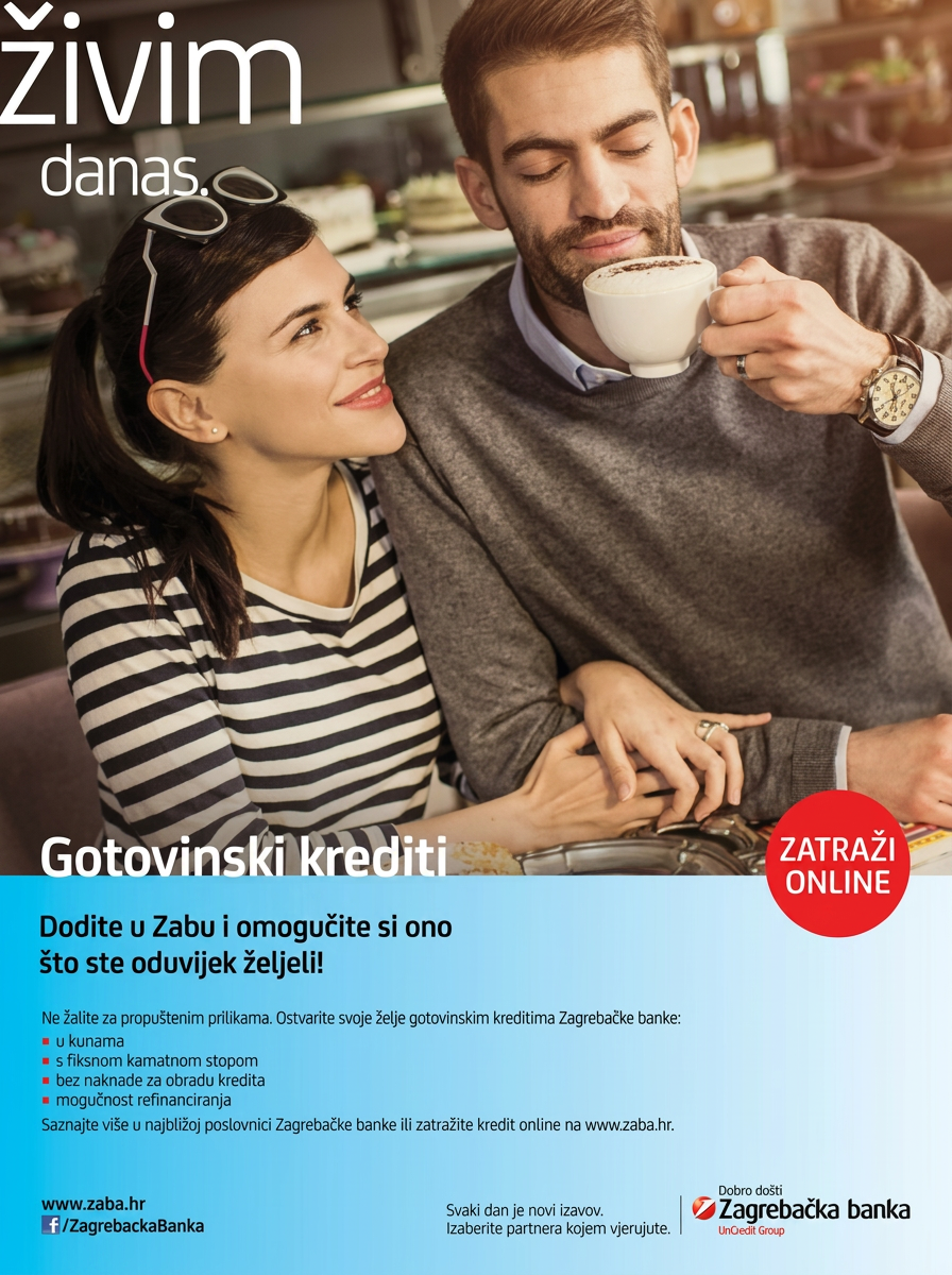 Zagrebačka banka — Živim danas campaign