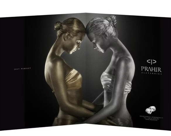 Prahir Zlatarnica — body painting campaign