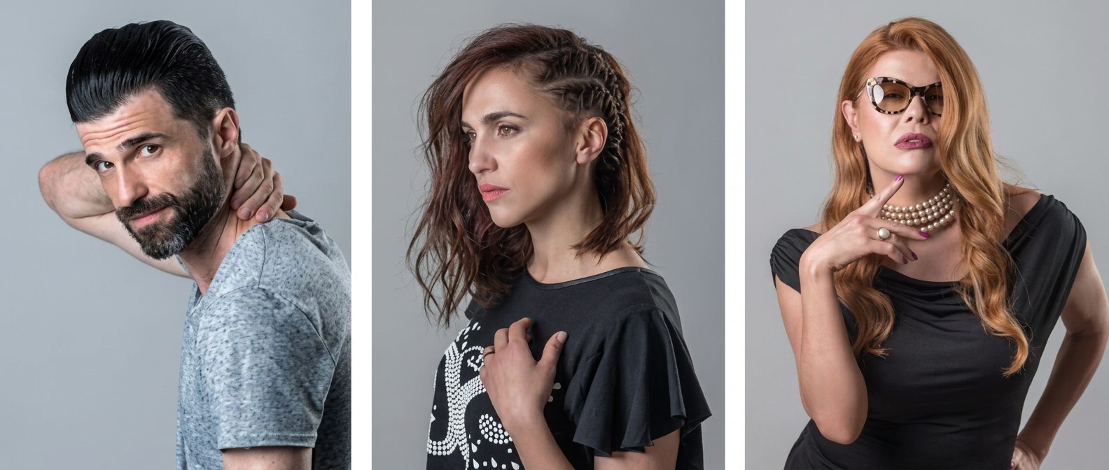 Beauty & hair test — studio series