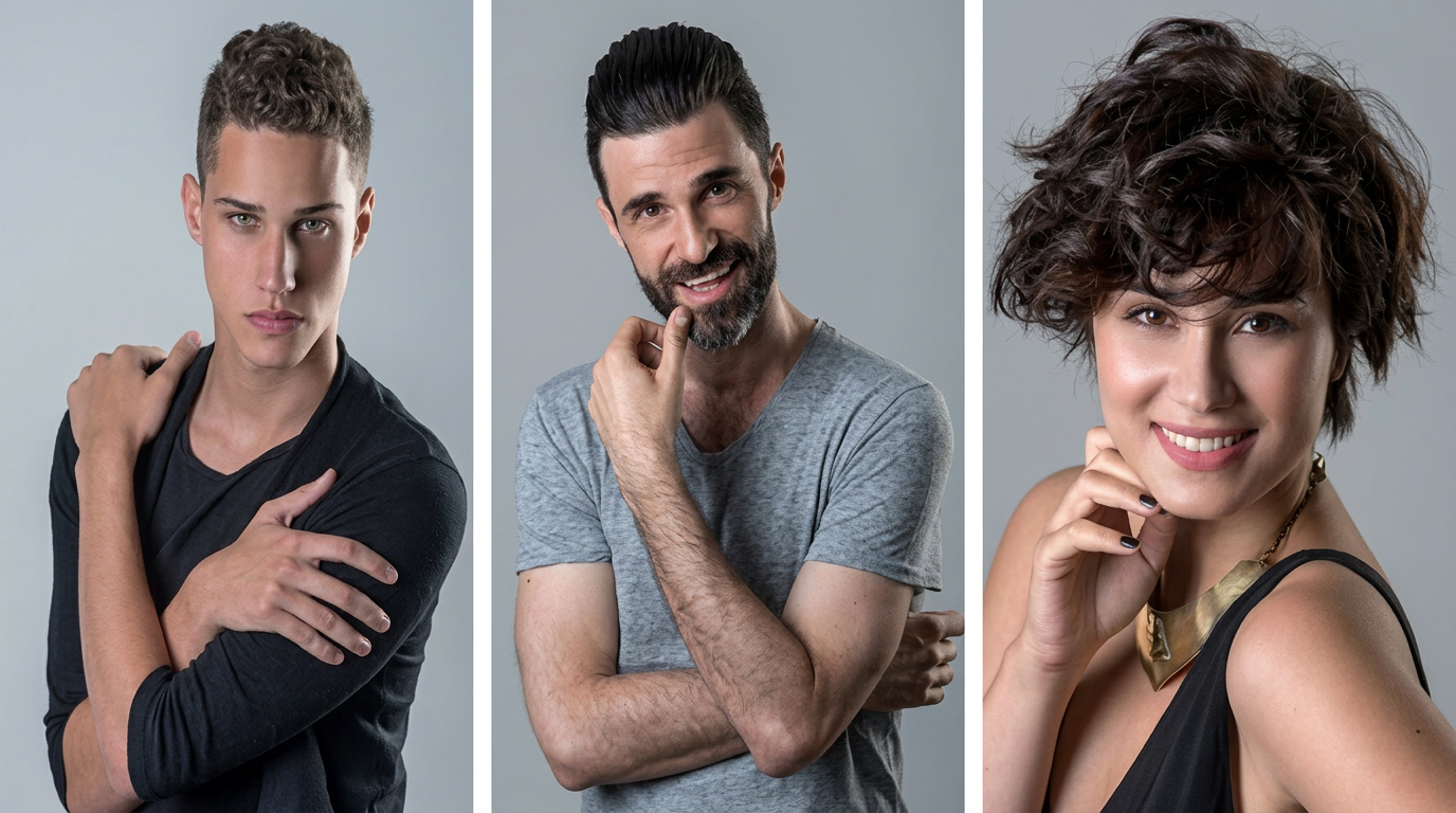 Beauty & hair test — studio series